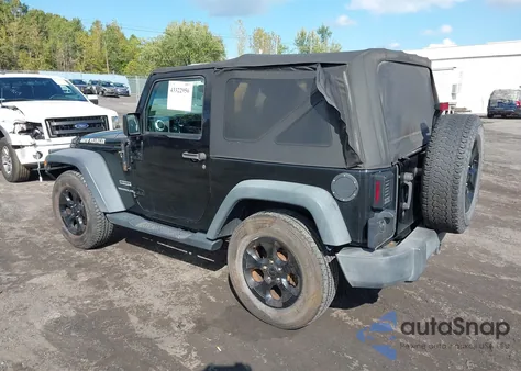 2015 Jeep Wrangler Sport из США, поврежденный, VIN 1C4AJWAG9FL769863